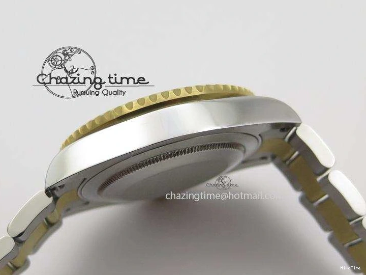 MiroTime 0212 Submariner 116613 LN SS YG Noob Best Edition Black Dial & Bezel On SS YG Bracelet A StreetReady 4018